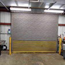 Commercial garage door installation 1